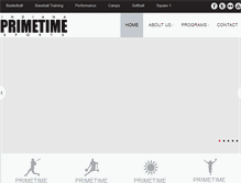 Tablet Screenshot of indianaprimetimesports.com